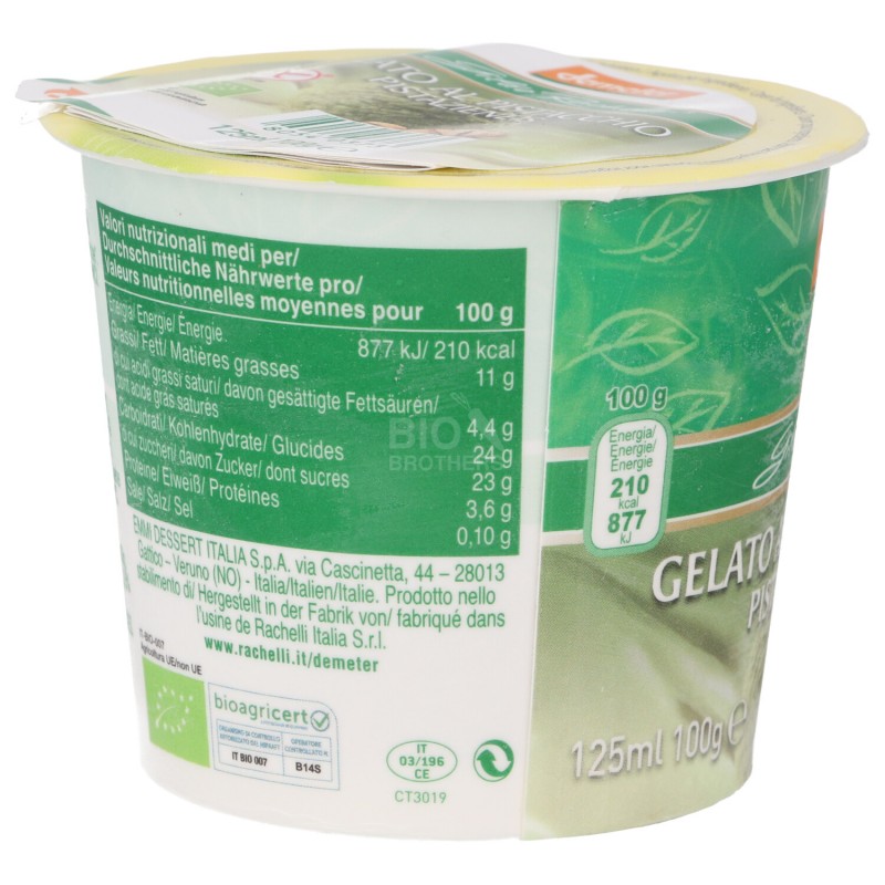 GELATO PISTACCHIO 100GR RACHELLI
