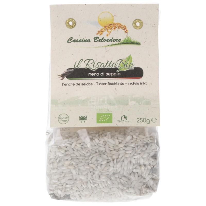 RISOTTO NERO SEPPIA BIO 250GR CASINA BELV.