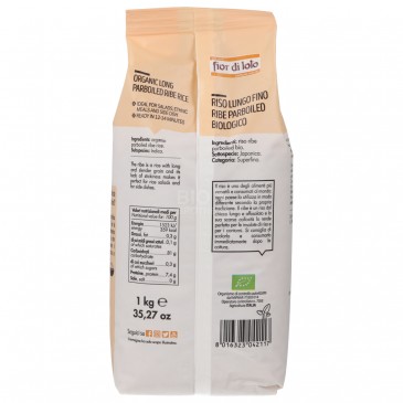 RISO RIBE PARBOILED BIO 1KG FDL RISO RIBE PARBOILED BIO 1KG FDL