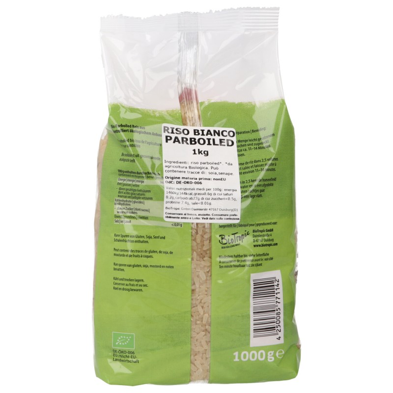 RISO PARBOILED 1KG GREEN ORGANICS