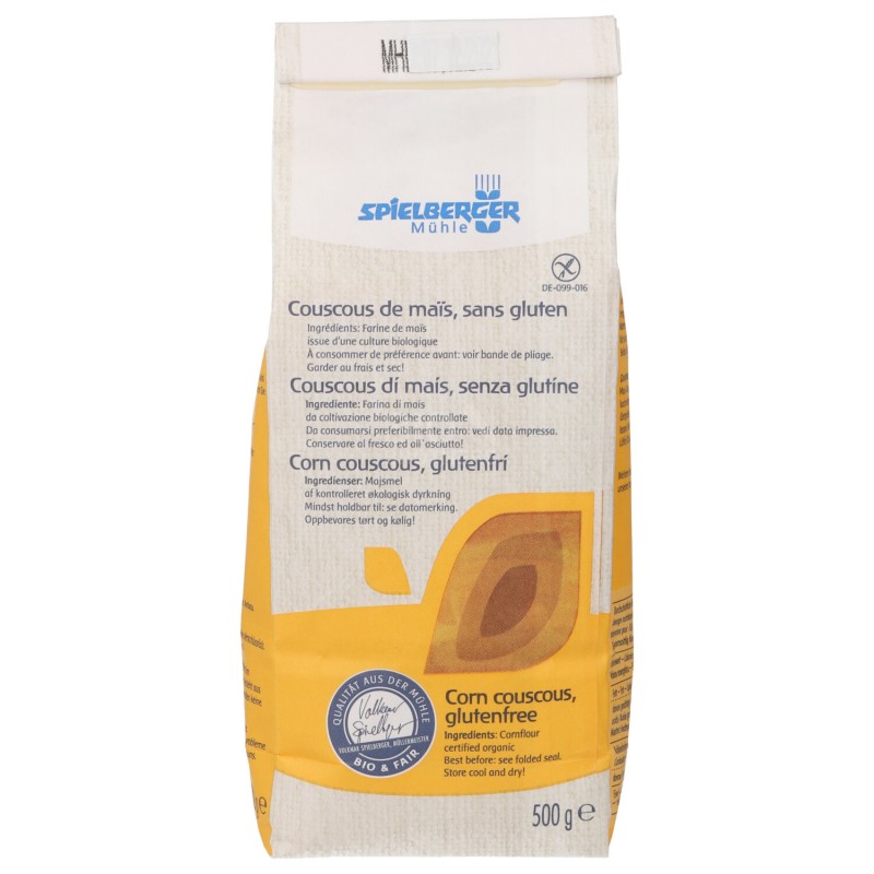 COUS COUS DI MAIS S/GLUTINE 500G SPIEL.