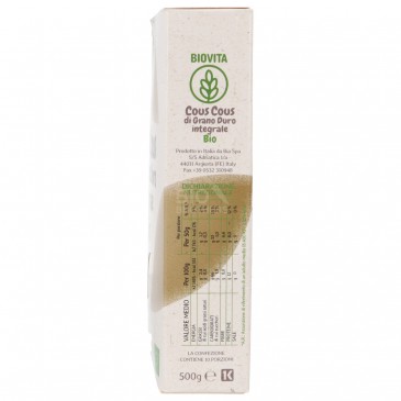 COUS COUS INT.  500GR BIOVITA 