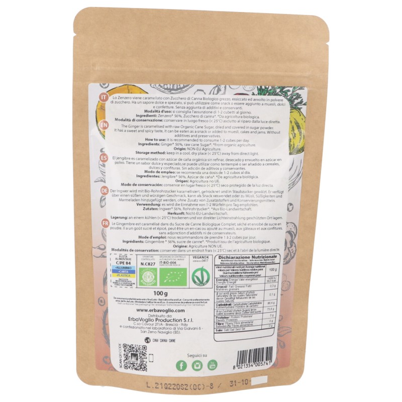 ZENZERO CANDITO 100GR 