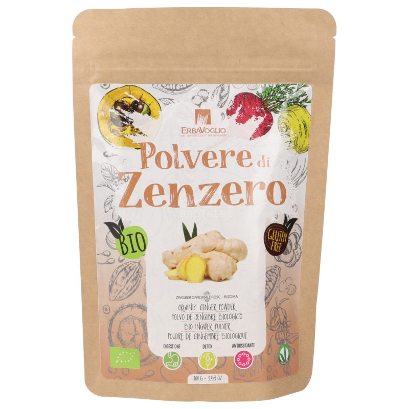 ZENZERO POLVERE 100G ERBAVOGLIO