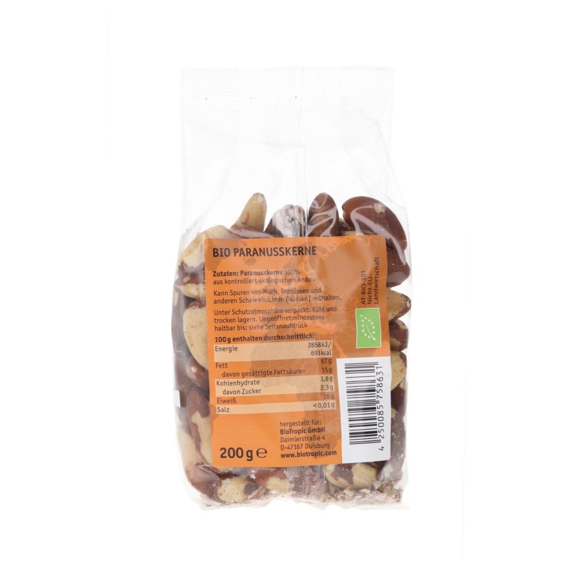 NOCI DEL BRASILE BIO 200G BIOTROPIC NOCI DEL BRASILE BIO 200G BIOTROPIC