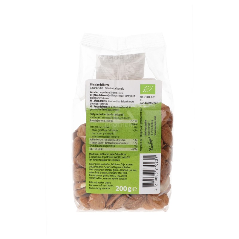 Mandorle sgusciate bio