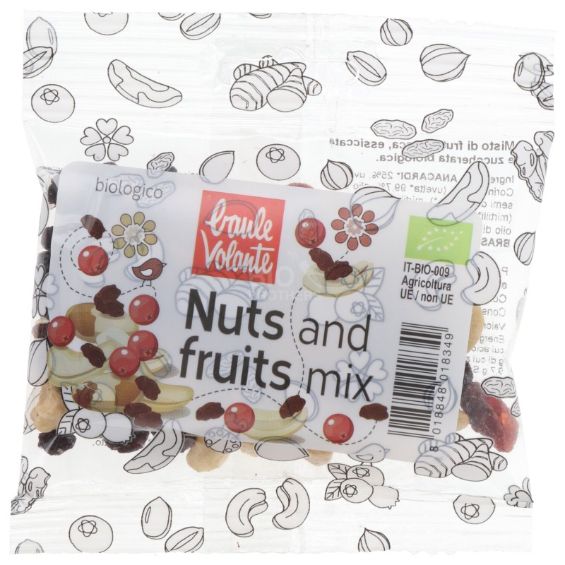 NUTS & FRUITS 35GR BAULE
