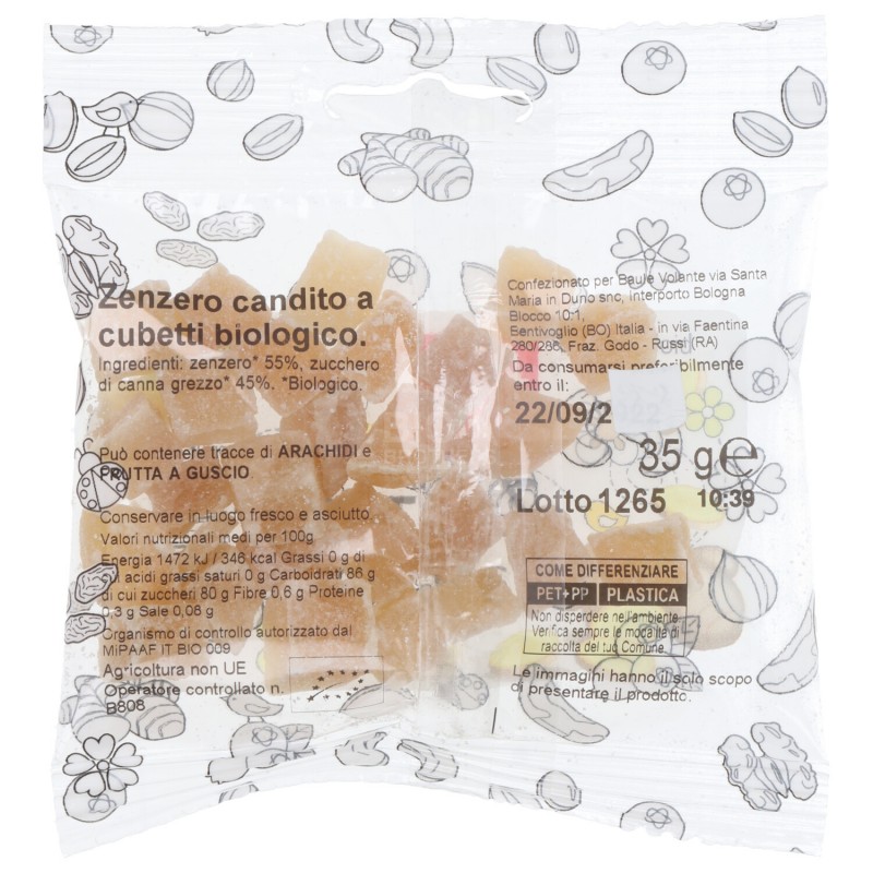 ZENZERO CANDITO 35GR BAULE