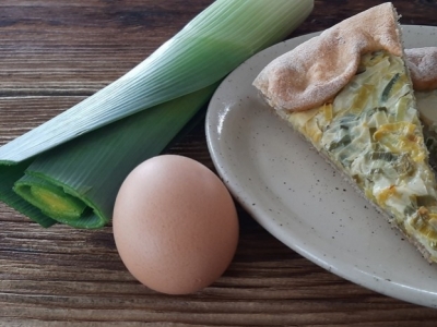 Torta salata di Porri