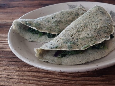 Crepes agli spinaci