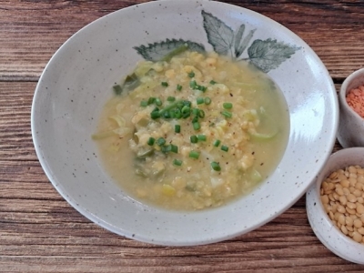 Zuppa Porri e Lenticchie
